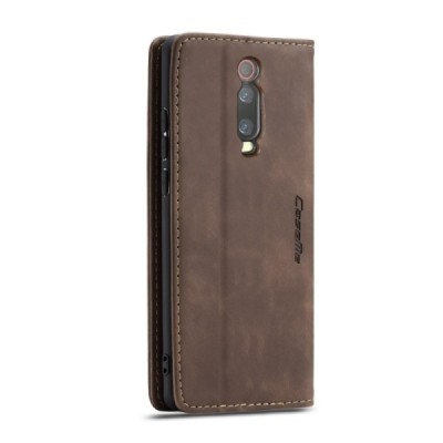 Xiaomi Mi 9T (Mi 9T Pro) CaseMe Retro tahke nahk kaaned - pruun | Priedai.lt