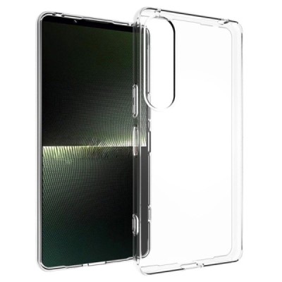 Sony Xperia 1 VI kõva silikoon (TPU) tagakaane läbipaistev - ümbris | Priedai.lt