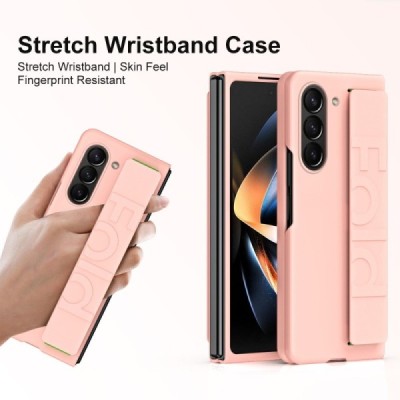 Samsung Galaxy Fold6 5G (SM-F956B) Foldable roosa plastikust korpus - taga | Priedai.lt