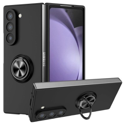 „Kickstand“ Samsung Galaxy Fold6 5G (SM-F956B) must ümbris - taga | Priedai.lt