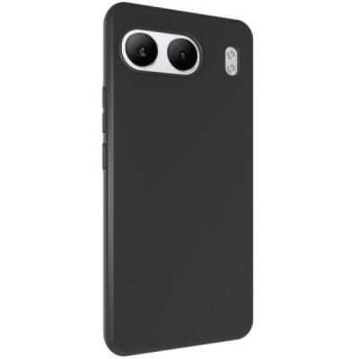 OnePlus Nord 4 kõva silikoon (TPU) tagakaane must - ümbris | Priedai.lt