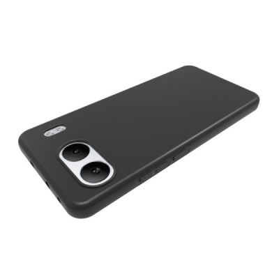 OnePlus Nord 4 kõva silikoon (TPU) tagakaane must - ümbris | Priedai.lt