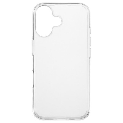 Apple iPhone 16 Plus kõva silikoon (TPU) tagakaane läbipaistev - ümbris | Priedai.lt