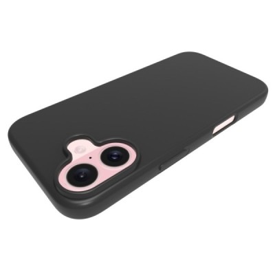 Apple iPhone 16 Plus kõva silikoon (TPU) tagakaane must - ümbris | Priedai.lt
