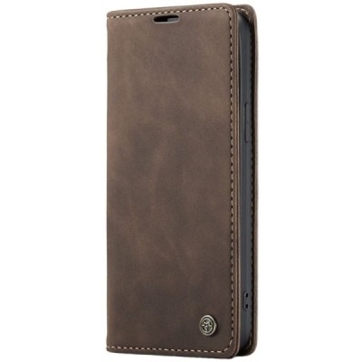 Apple iPhone 16 Pro CaseMe Retro tahke nahk kaaned - pruun | Priedai.lt