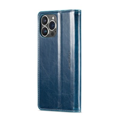 Apple iPhone 16 Pro CaseMe Leather tahke nahk kaaned - sinine | Priedai.lt