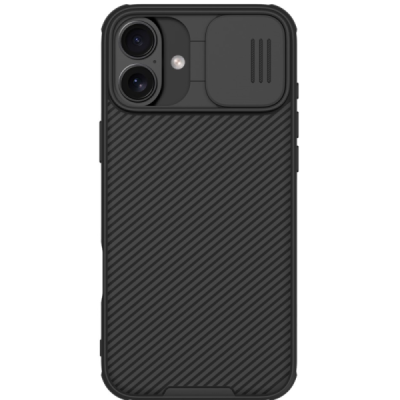 Apple iPhone 16 Plus "Nillkin" CamShield Pro Magnetic must ümbris, kaaned | Priedai.lt