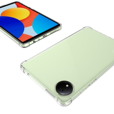 Xiaomi Redmi Pad SE 4G 8.7 tugevdatud kaitse kõva silikoon TPU läbipaistev ümbris - tagakülg | Priedai.lt