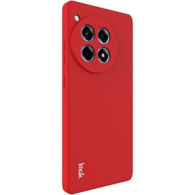 OnePlus 12R / Ace 3 "Imak" kõvast silikoonist TPU punane ümbris - taga | Priedai.lt