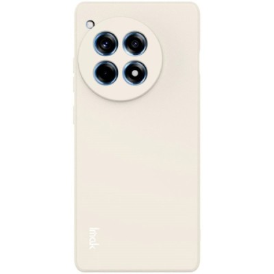 OnePlus 12R / Ace 3 "Imak" kõvast silikoonist TPU beež ümbris - taga | Priedai.lt