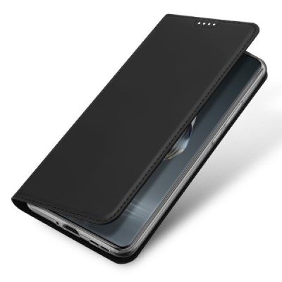 Huawei Honor Magic 6 Lite / X9b / X50 "Dux Ducis" Skin nahk must kaaned - rahakott | Priedai.lt