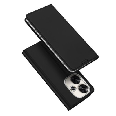 Xiaomi Poco F6 5G "Dux Ducis" Skin nahk must kaaned - rahakott | Priedai.lt