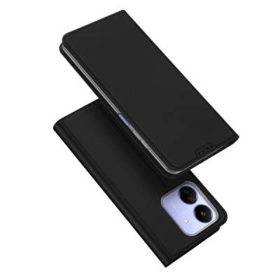 Xiaomi Redmi 13C (Poco C65) "Dux Ducis" Skin nahk must kaaned - rahakott | Priedai.lt
