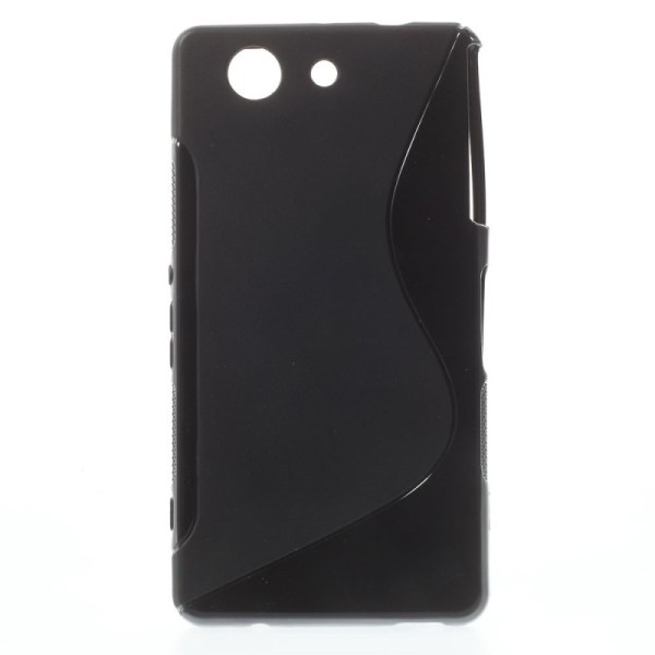 Kõva silikoon kaaned - must (Xperia Z3 Compact)