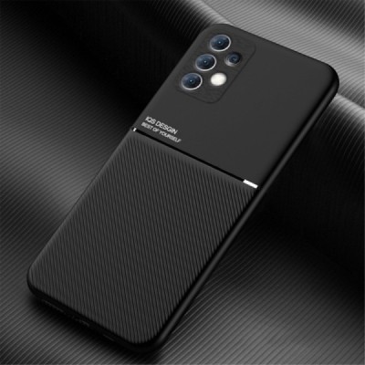 „Lines“ Magnetic Samsung Galaxy A33 5G (SM-A336E) juodas odinis dėklas | Priedai.lt