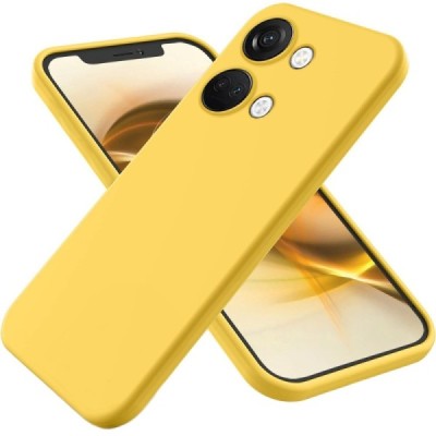 OnePlus Nord 3 Shell kieto silikono (TPU) dėklas geltonas - nugarėlė | Priedai.lt