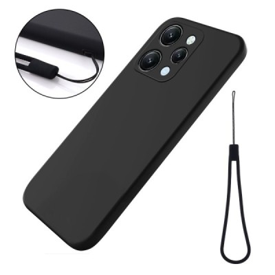 Xiaomi Redmi 12 4G Shell kieto silikono (TPU) dėklas juodas - nugarėlė | Priedai.lt