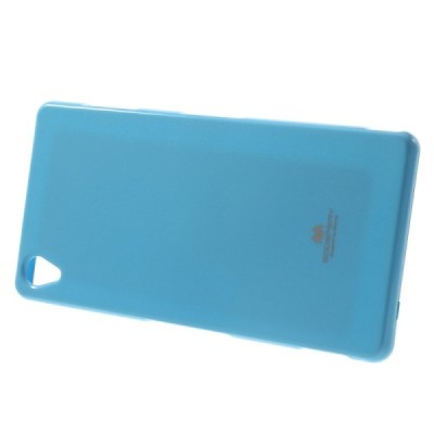 Sony Xperia Z3 šviesiai mėlynas Mercury kieto silikono (TPU) dėklas / Priedai.lt