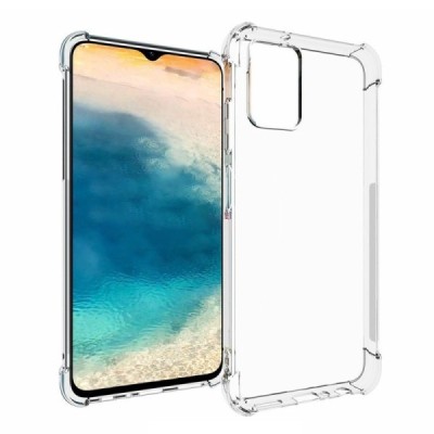 Sustiprintos apsaugos Nokia G22 skaidrus kieto silikono (TPU) dėklas | Priedai.lt