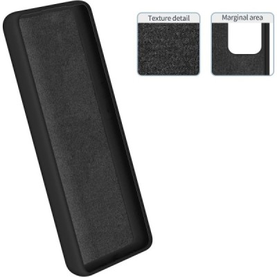Sony Xperia 5 V Shell kieto silikono (TPU) dėklas juodas - nugarėlė | Priedai.lt