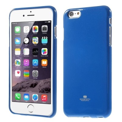 Apple iPhone 6 Plus (6s Plus) tamsiai mėlynas Mercury kieto silikono (TPU) dėklas / Priedai.lt