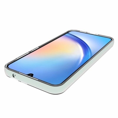 Samsung Galaxy S23 FE (Fan Edition) kieto silikono TPU skaidrus dėklas - nugarėlė | Priedai.lt
