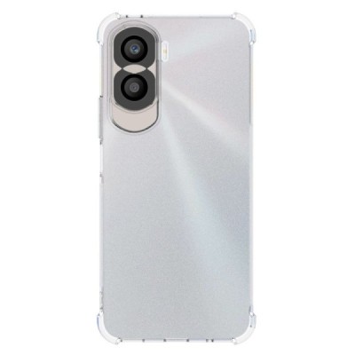 Sustiprintos apsaugos Huawei Honor 90 Lite (X50i) skaidrus kieto silikono (TPU) dėklas | Priedai.lt