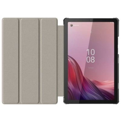 Lenovo Tab M9 9" atverčiamas raudonas odinis dėklas (sulankstomas) | Priedai.lt