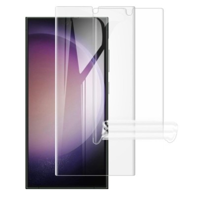 Samsung Galaxy S24 Ultra (SM-S928) apsauginė skaidri (pilnai dengianti) ekrano plėvelė | Priedai.lt