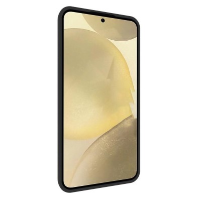 Samsung Galaxy S24+ (SM-S926) kieto silikono TPU juodas dėklas - nugarėlė | Priedai.lt