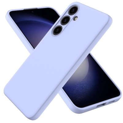 Samsung Galaxy S24+ (SM-S926) Shell kieto silikono (TPU) dėklas violetinis - nugarėlė | Priedai.lt