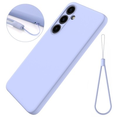 Samsung Galaxy S24+ (SM-S926) Shell kieto silikono (TPU) dėklas violetinis - nugarėlė | Priedai.lt